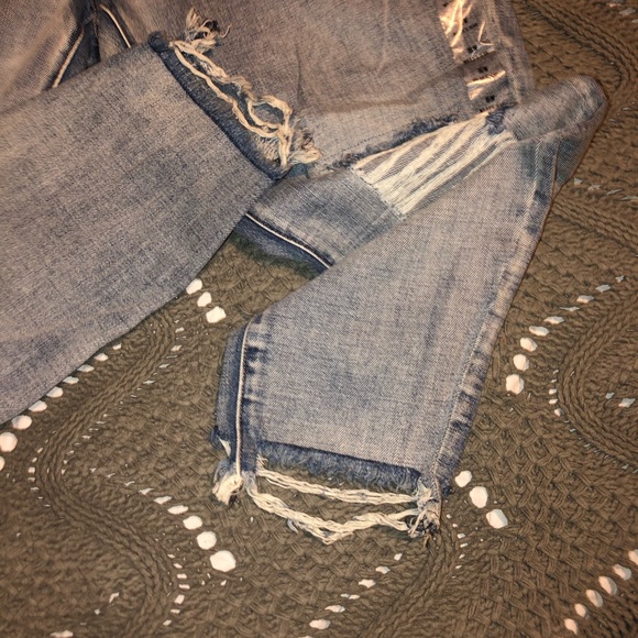 NWT William Rast My Ex’s Destroyed Ankle Jeans 16W - Picture 3 of 9